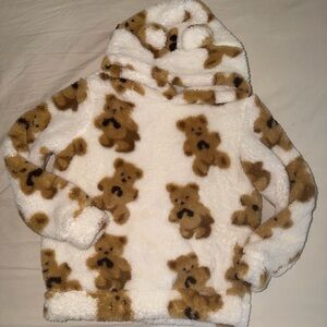Girls Cozy Teddy Bear Fleece